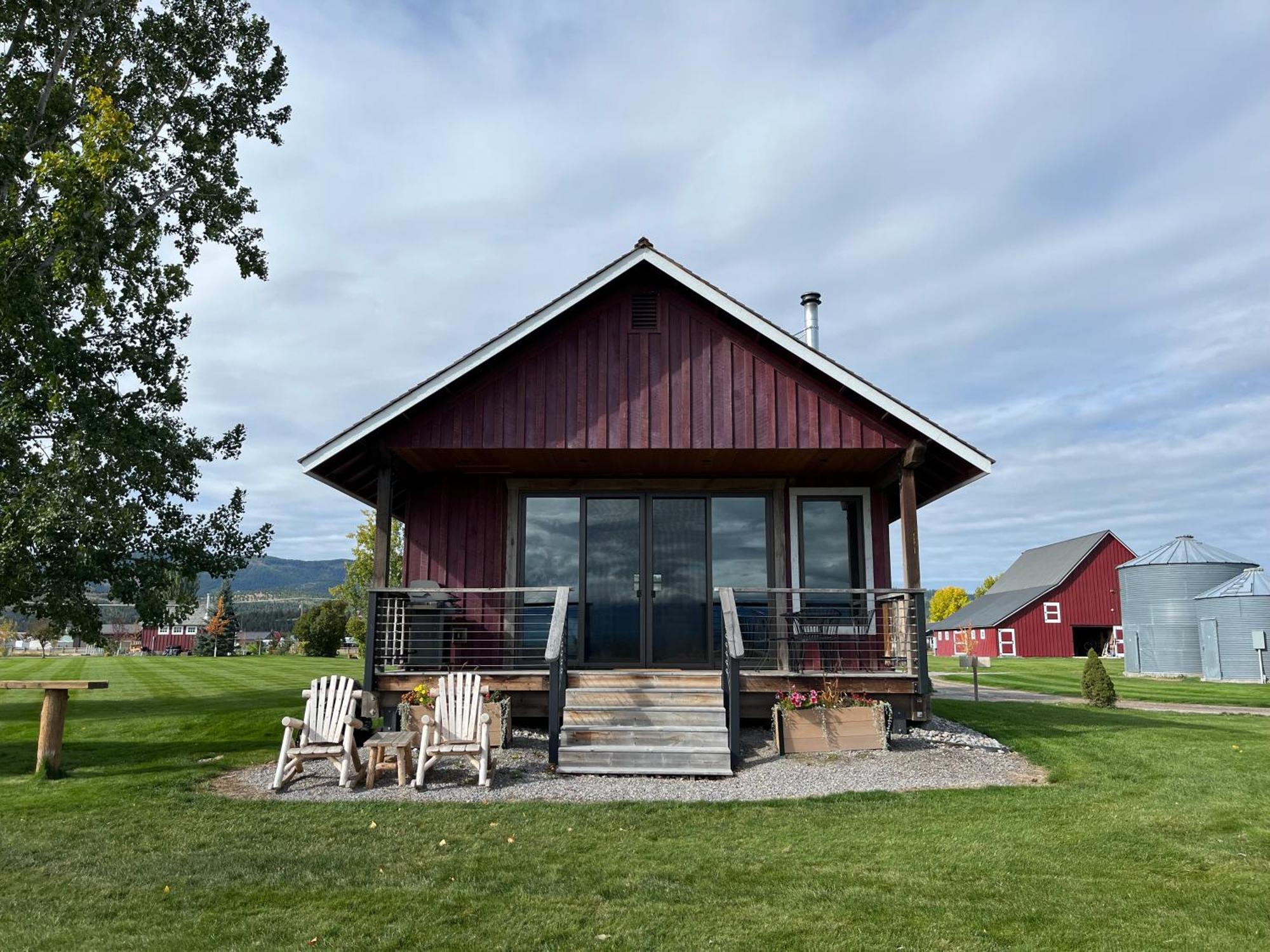 New Cabin With Spectacular Views Of Flathead Lake. Somers Ngoại thất bức ảnh