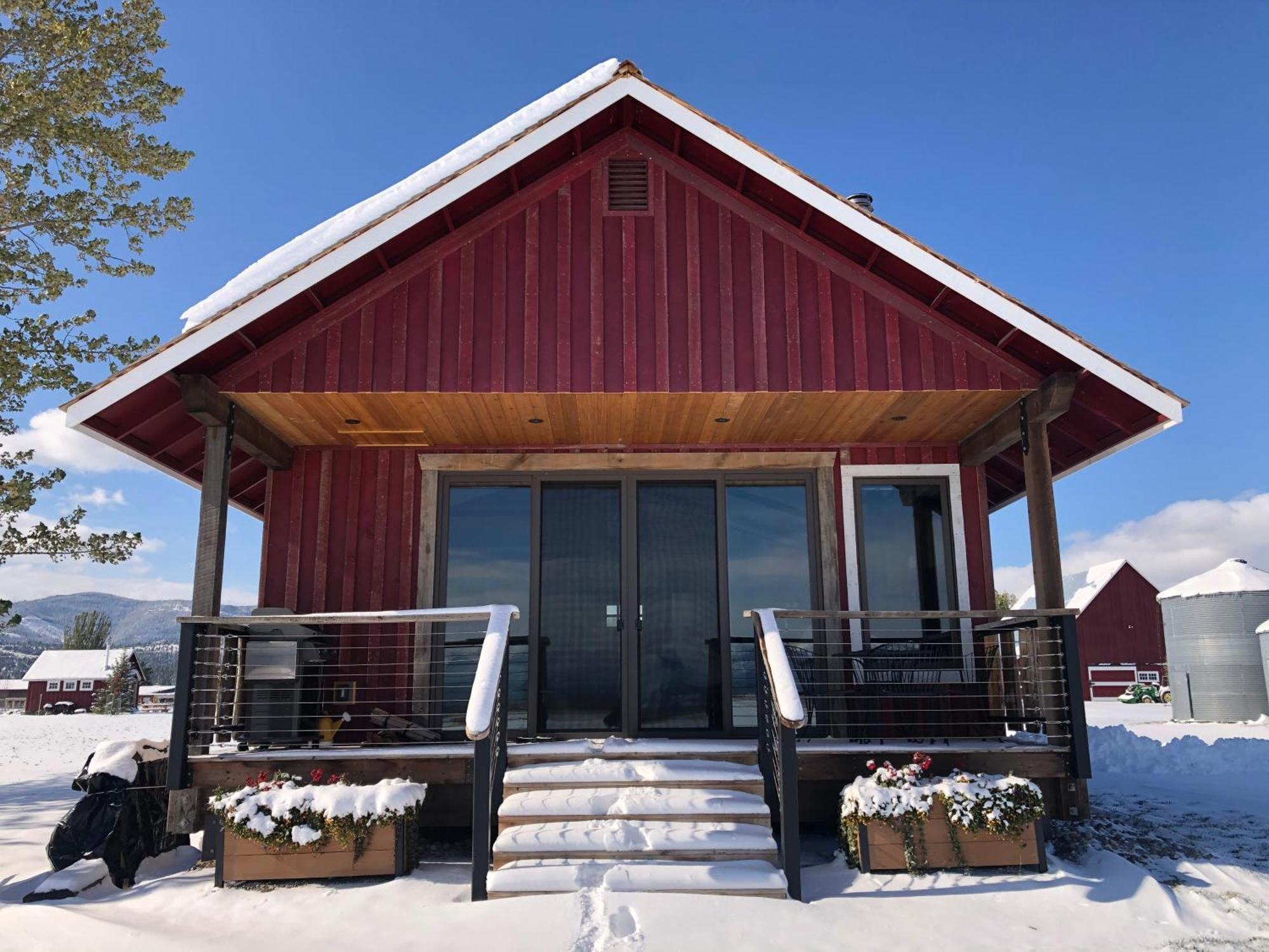 New Cabin With Spectacular Views Of Flathead Lake. Somers Ngoại thất bức ảnh