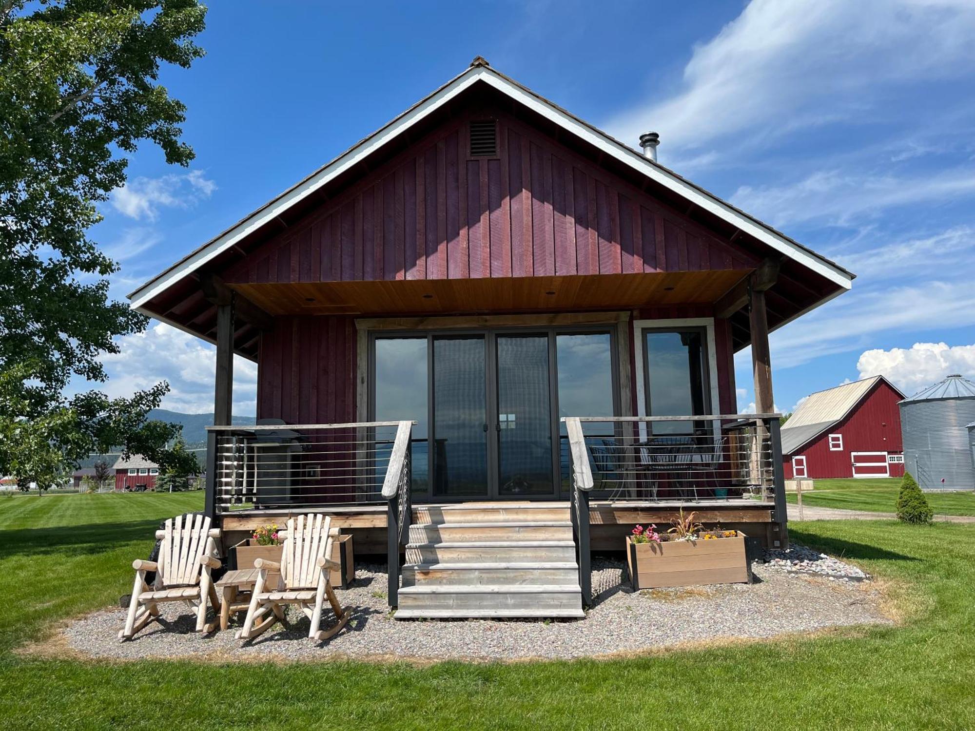 New Cabin With Spectacular Views Of Flathead Lake. Somers Ngoại thất bức ảnh