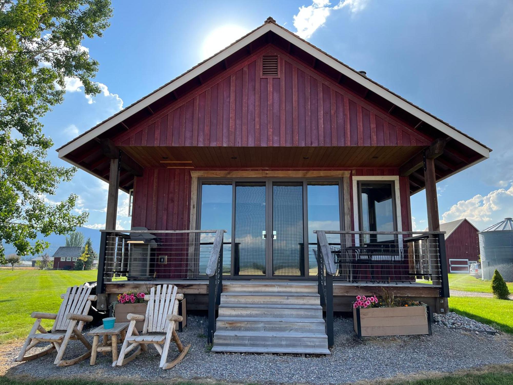New Cabin With Spectacular Views Of Flathead Lake. Somers Ngoại thất bức ảnh